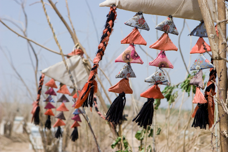 Amulets with Braid, 2008